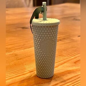 Starbucks Studded Soft Touch Mint
Cold Cup Ornament Key Chain
